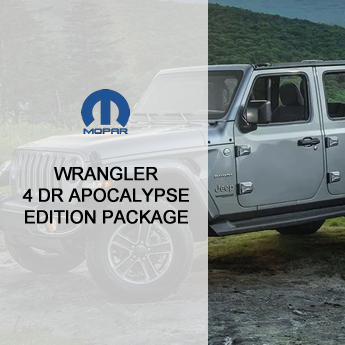 WRANGLER 4 DR APOCALYPSE EDITION PACKAGE – Central Avenue Chrysler Dodge  Jeep Ram