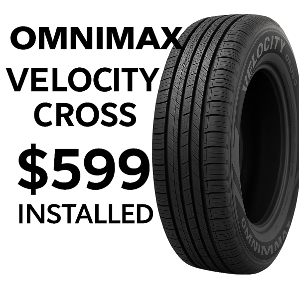 OmniMax Velocity Cross BSW 225/60R18 RAV4 (2017-2022)